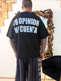 Oversized Tee — Uomo