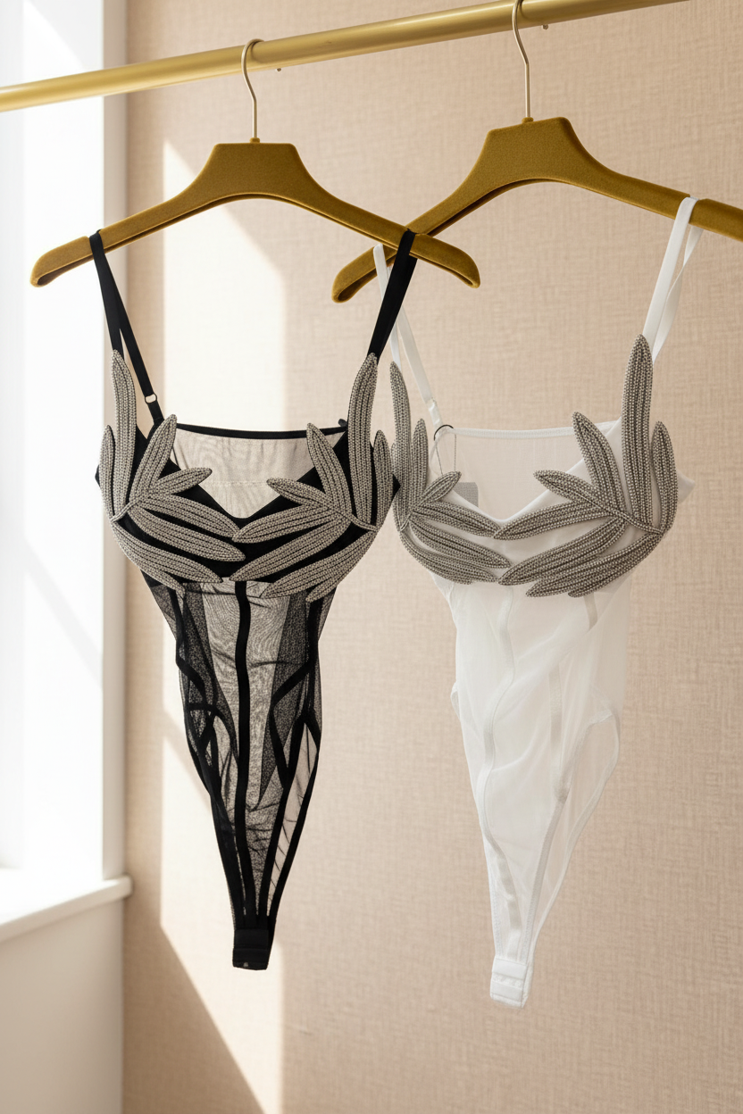 Body con grucce estetiche