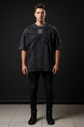Modello t-shirt acid wash regular fit